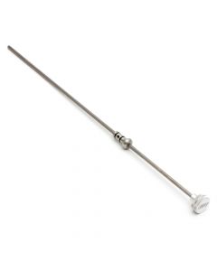 Classic Mini Cooper Knurled and Engraved Dipstick - Silver