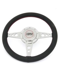 Classic Mini Cooper Silverstone Leather Steering Wheel