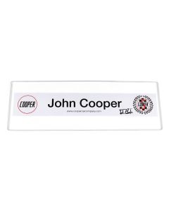 John Cooper Rear Window Sticker