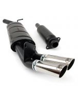 Cooper Tuning Twin Silencer Exhaust System - Twin Upswept