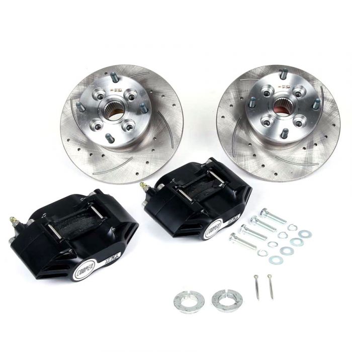 8.4'' Brake Kit with Black Alloy Calipers