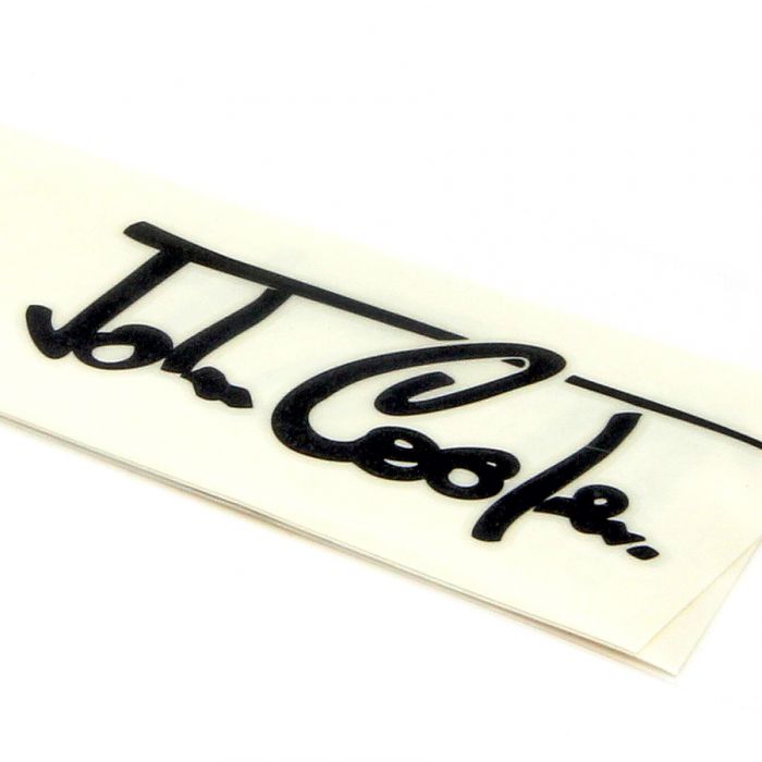 John Cooper Signature Decals - White