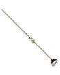 Classic Mini Cooper Knurled and Engraved Dipstick - Black